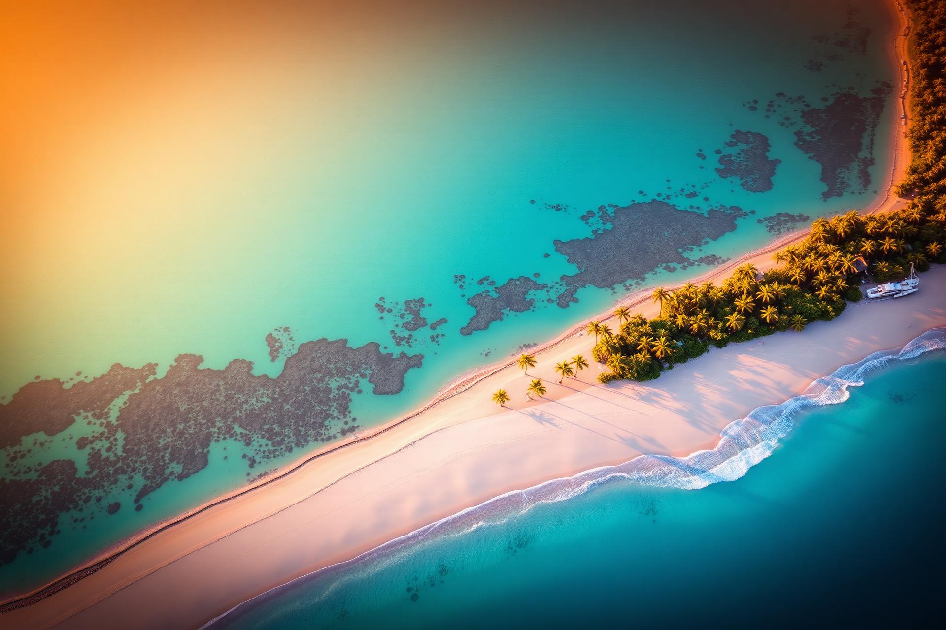 Tropical coastline
